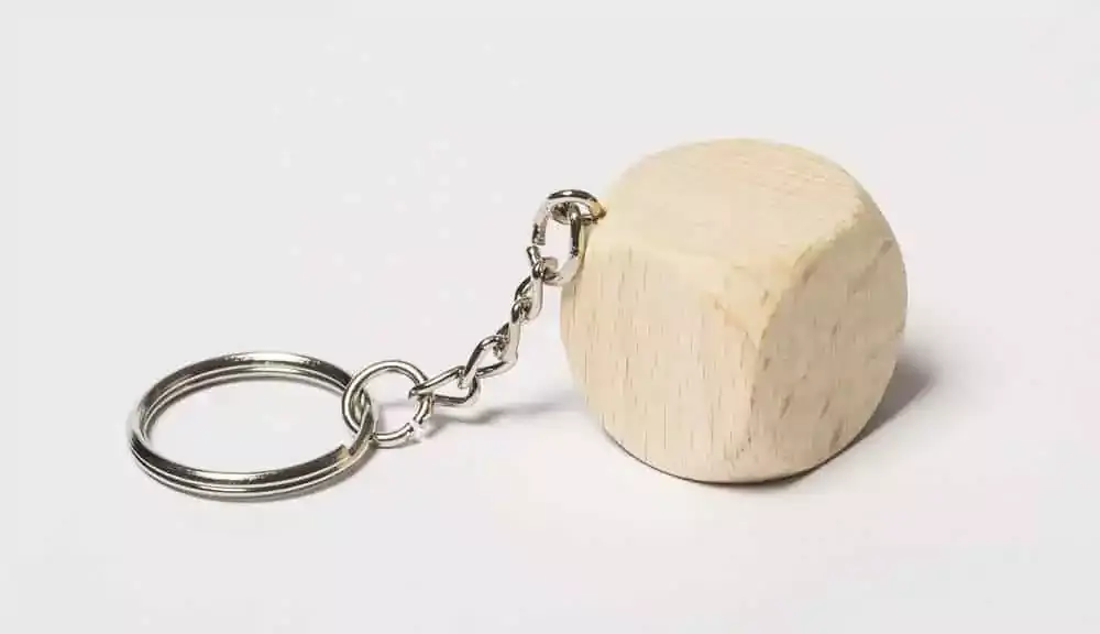 Keychain cube