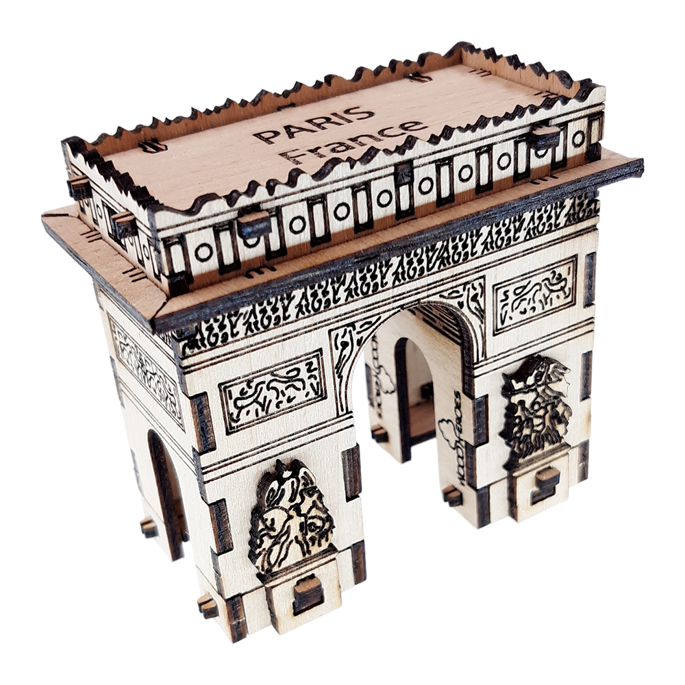 Aue-Verlag 21 x 20 x 21 cm Arc de Triomphe Paris Model Kit Aue-Verlag 21 x 20 x 21 cm Arc de Triomphe Paris Model Kit