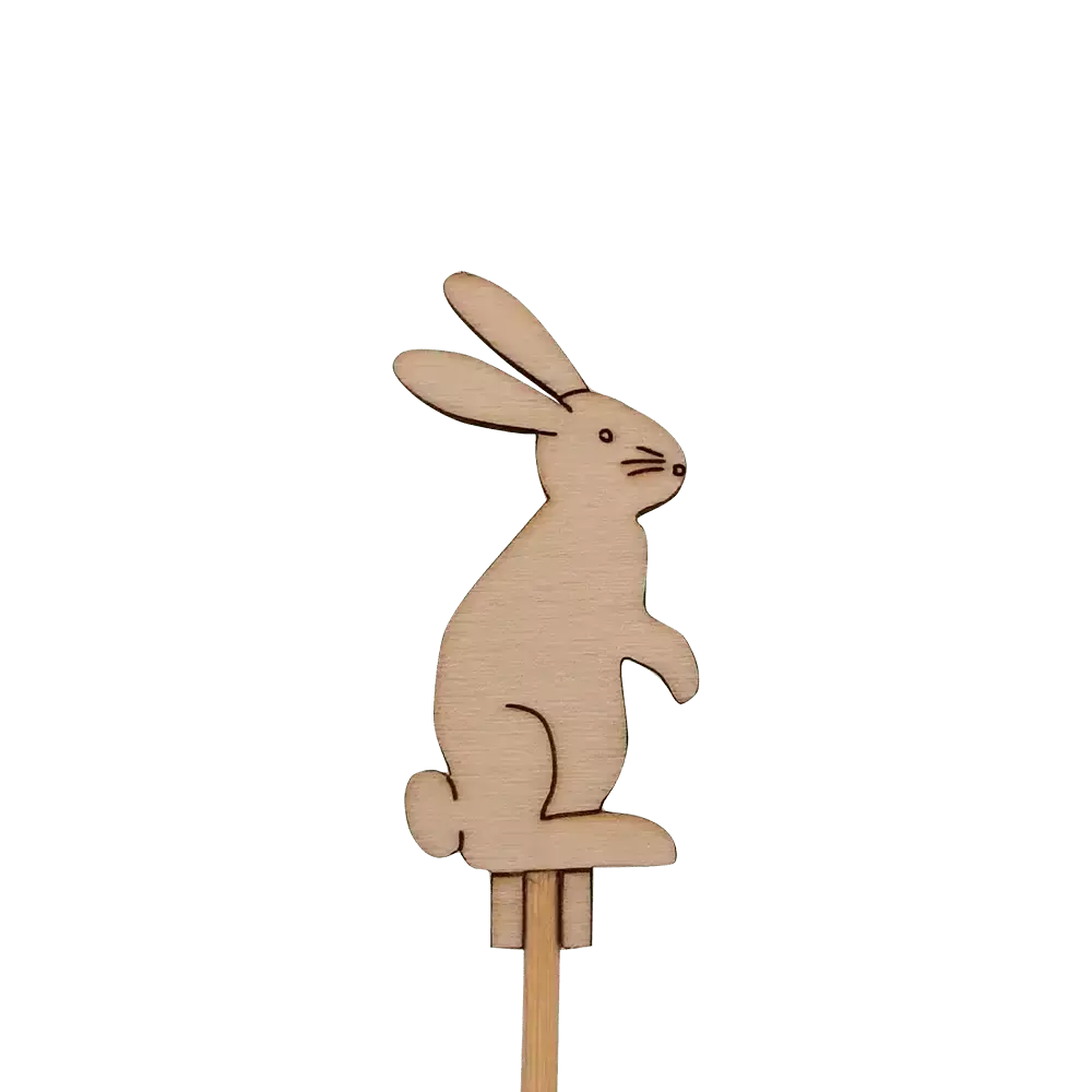 Bunny standing on stick | OST0302