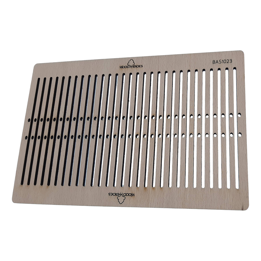 Webkamm groß 29 Schlitze