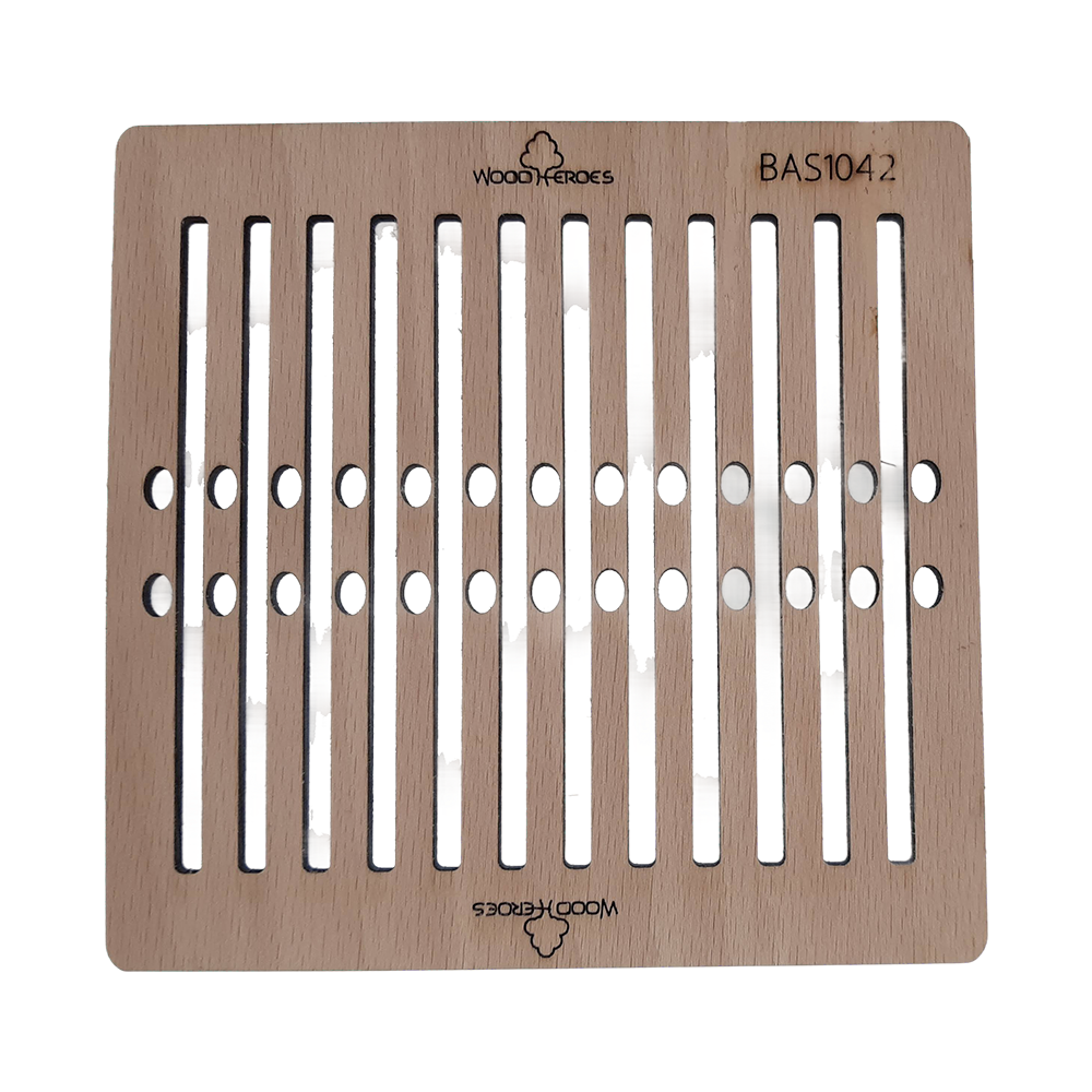 Webkamm mittel 12 Schlitze