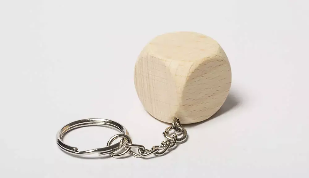 Keychain cube