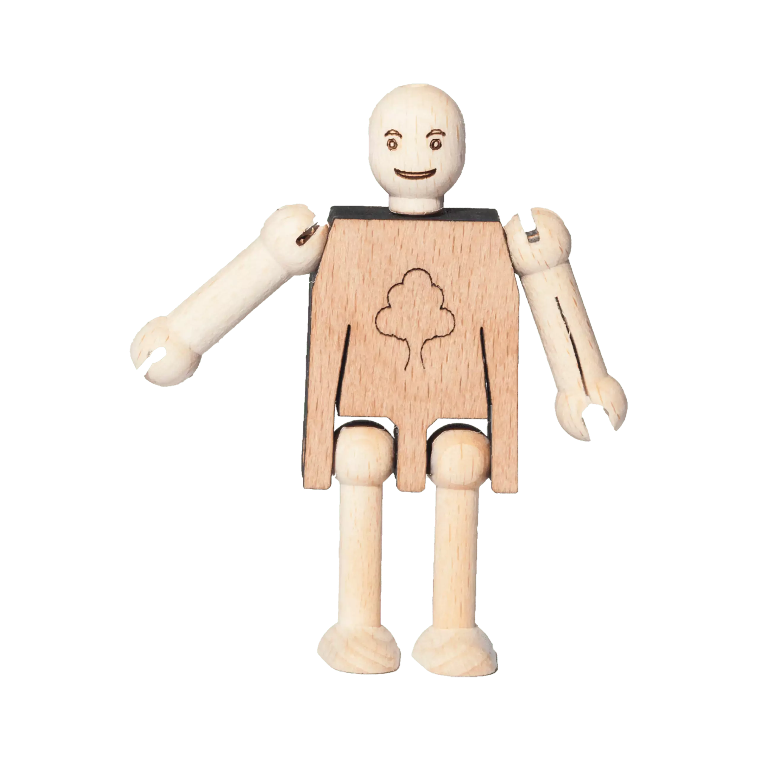 Woodhero Spielfigur Holz