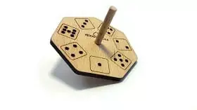 7 cube spinning top