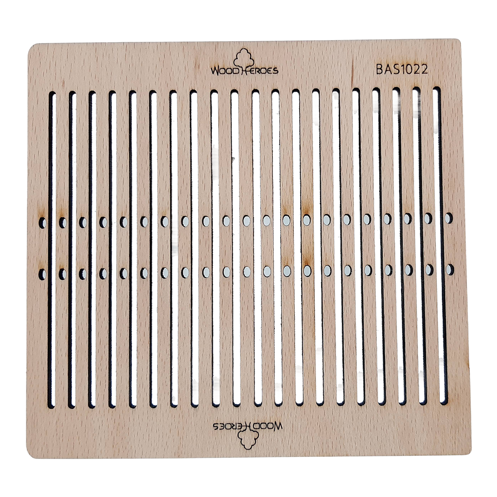 Webkamm mittel 20 Schlitze