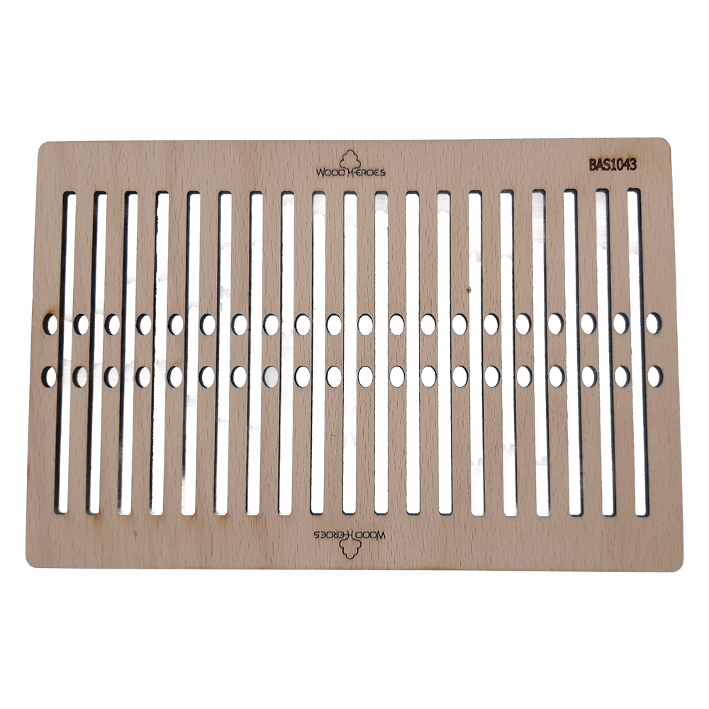 Webkamm groß 19 Schlitze