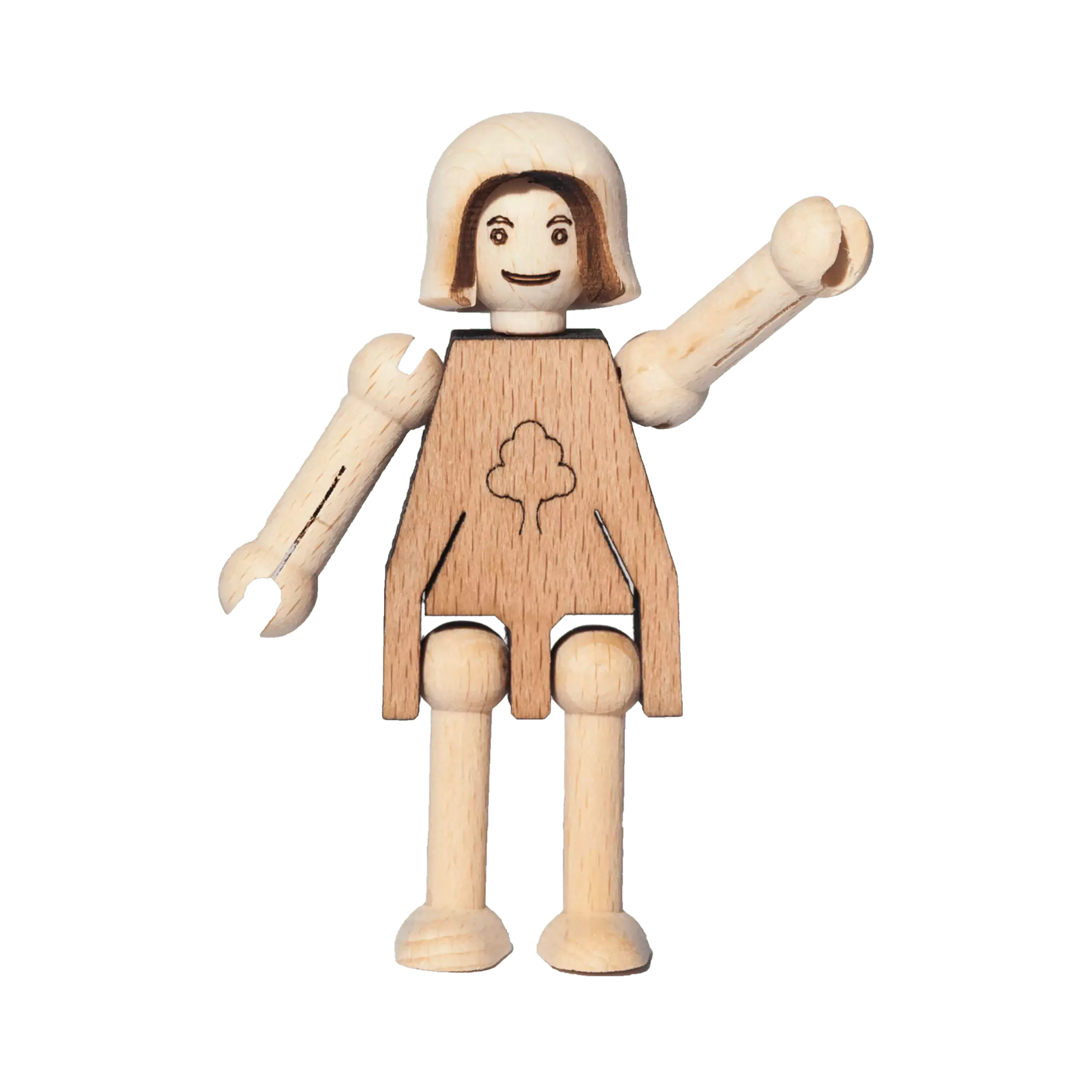 Woodhero Spielfigur Holz