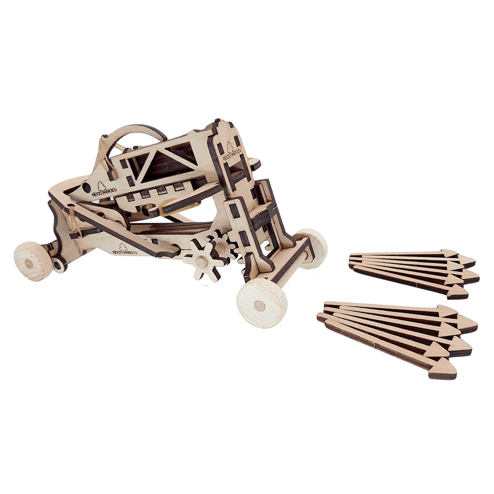 Repeating ballista Movable multi-part wooden kit