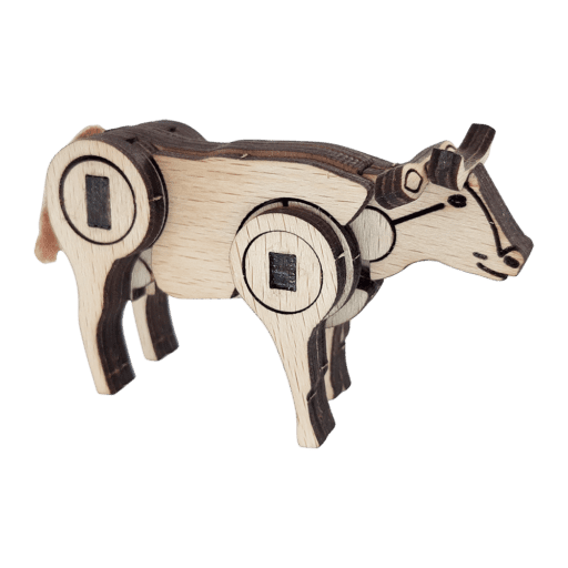 WoodHeroes Bausatz Kuh