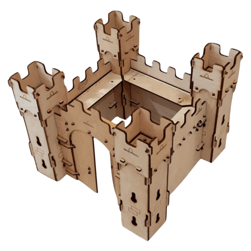 Knight castles toys - wooden knight castles - WoodHeroes Holzspielzeug