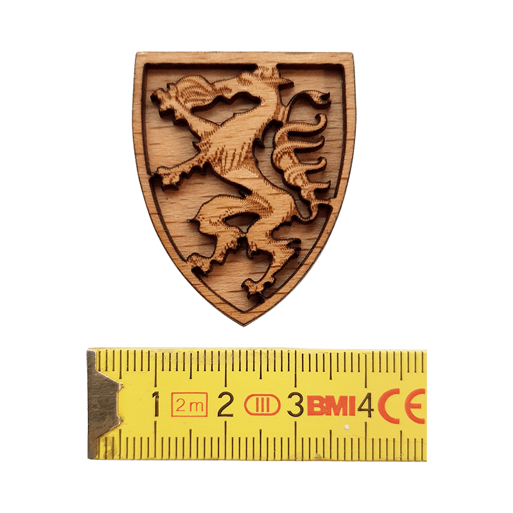 Steiermark Panther Wappen Holz Relief