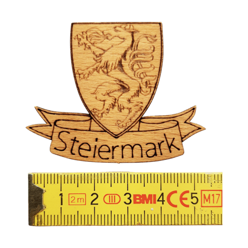 Steiermark Wappen Holz Emblem Panther