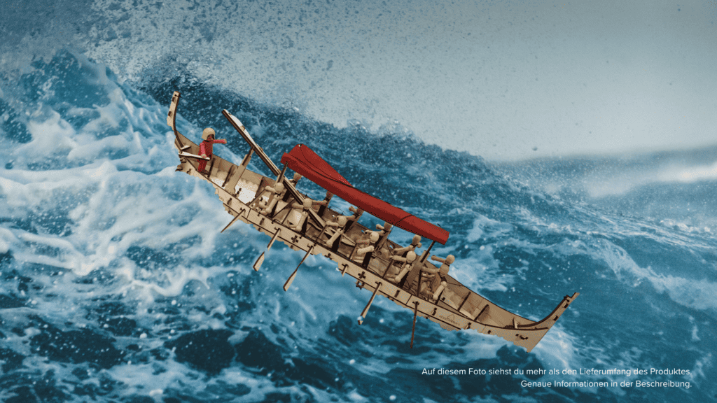 The Viking longship from WoodHeroes defies every storm